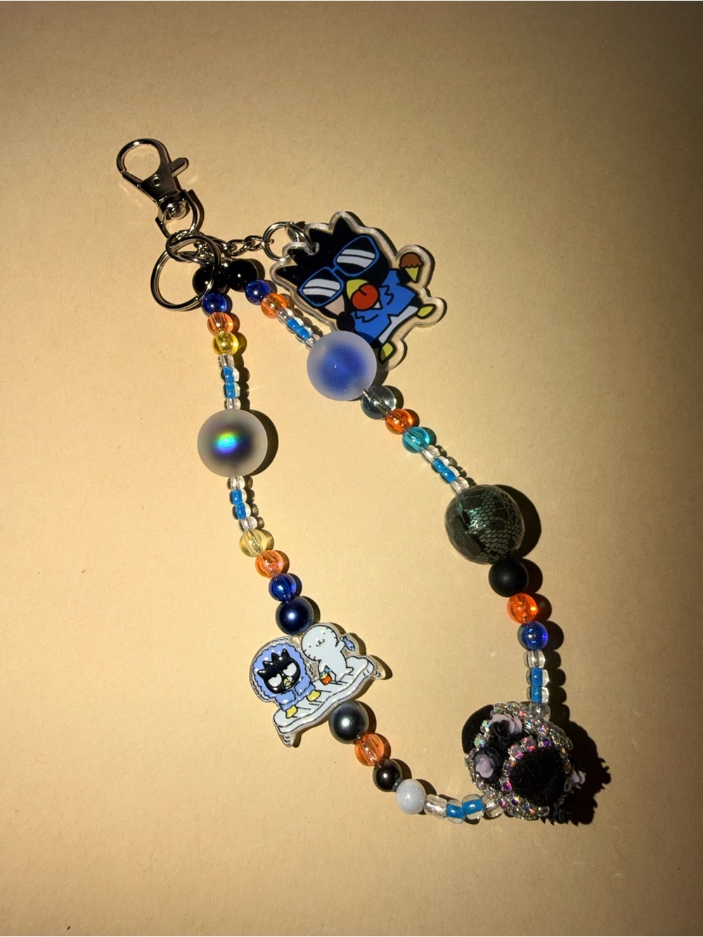 🦇NWOT Bad Batz Custom made Phone/key/bag charm